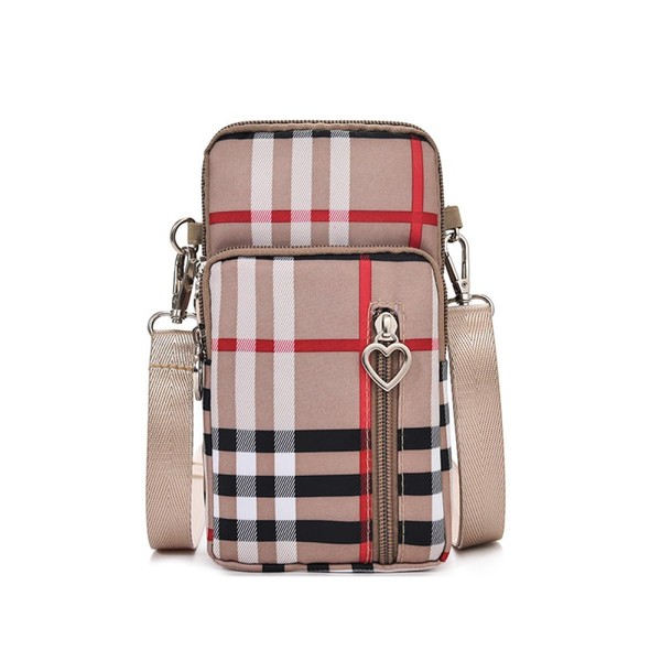 LTLSZRN Handytasche zum Umhängen,Nylon Handy Umhängetasche, Geldbörse Brieftasche,Umhängetasche mit Kopfhörer