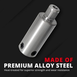 S&F STEAD & FAST Annular Cutter Extension 4"/100mm for 3/4 Inch Weldon Shank, Annular Cutter Holder for Magnetic Drill Press, Weldon Shank Adapter