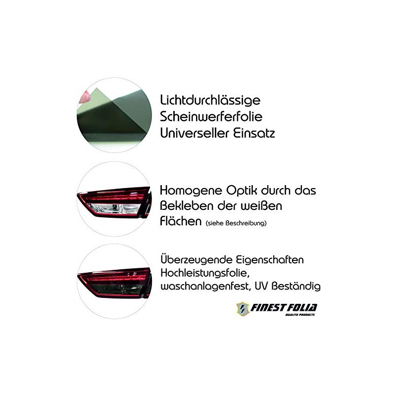 Finest Folia Rear Lights Film Sticker Set Left & Right
