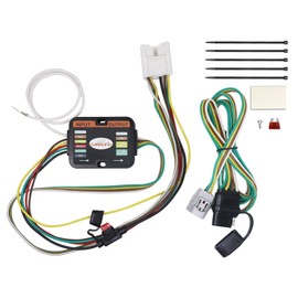 CARROFIX Custom Fit 4 Way Flat Trailer Wiring Harness Kit for 2020-2024 Toyota Highlander