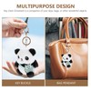 LOGOFUN Plush Panda Keychain and Pendant - Stuffed Panda Doll