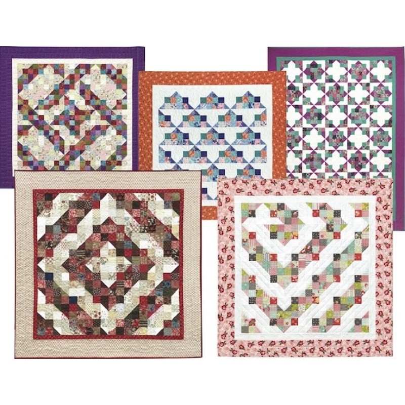 Quilt In A Day Split nine-patch quilt pattern by Eleanor