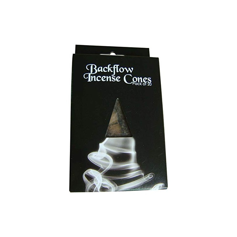 Nemesis Now Backflow Incense Cones Pack of 20 Rose, Black