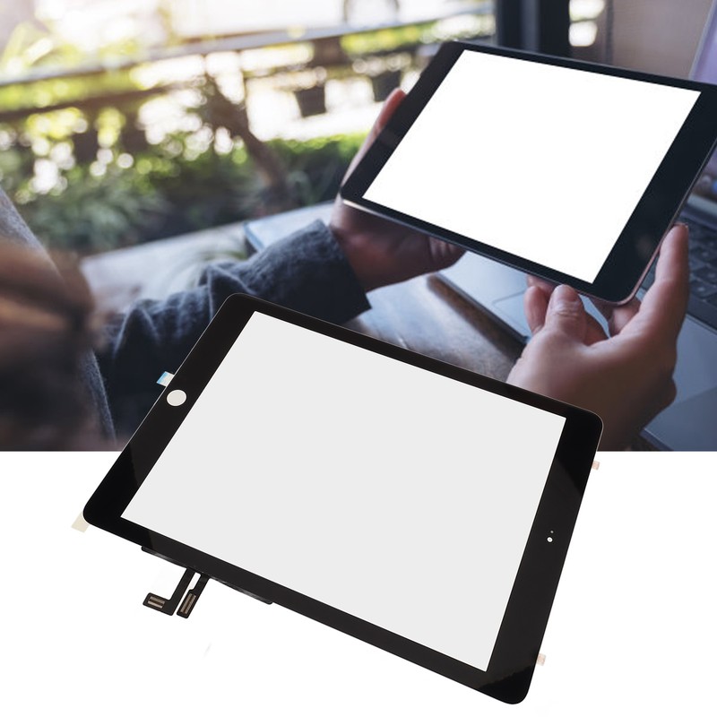 Touch Screen Digitizer Glass Replacement High Strength Tempered Glass Black