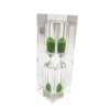 Mobestech Creative Sand Clock Timer Green Sandglass Decoration for Tooth