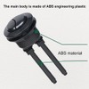 Toilet Push Button 38mm Thread Diameter Dual Push Flushing Button