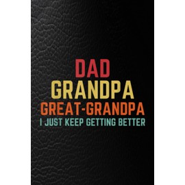Daily Dream Journal - Fathers Day Gift from Grandkids Dad Grandpa Great Grandpa