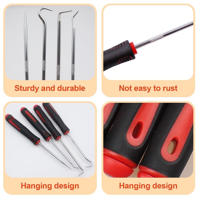 GRKB Hook Set 4 Pieces, Park Tool, Pick and Hook