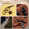 PATIKIL 8 mm Leather Rivets, 20 Sets Ball Head Stud