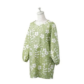 Lep Triangle Width Green Size/Length: Approx. 31.5 inches (80 cm), Width: Approx. 22.0 inches (56 cm), Sleeve Length: Approx. 9.8 inches (25 cm), Hem Width: Approx. 21.7 inches (55 cm), Kappo Kimono Fiona Women's