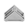 5pcs 4040 Aluminum Alloy Corner Bracket, L Shape Right Angle
