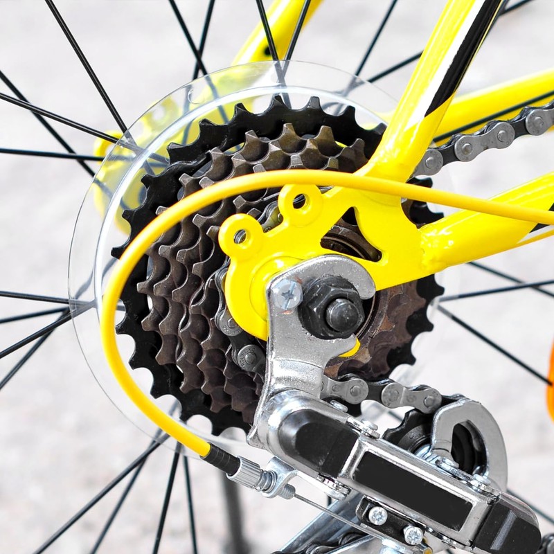 OHPHCALL 5PCS Freewheel Spoke Protector Bicycle Flywheel Guard Bike Wheel