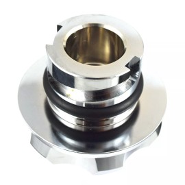 Unbranded Chrome Billet Anodized Oil Cap Filler Fits 16-19 C7 Corvette LT1 Engine 5.7L