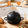 5QT Pre-Seasoned Cast Iron Dutch Oven For Bread Baking, Dutch