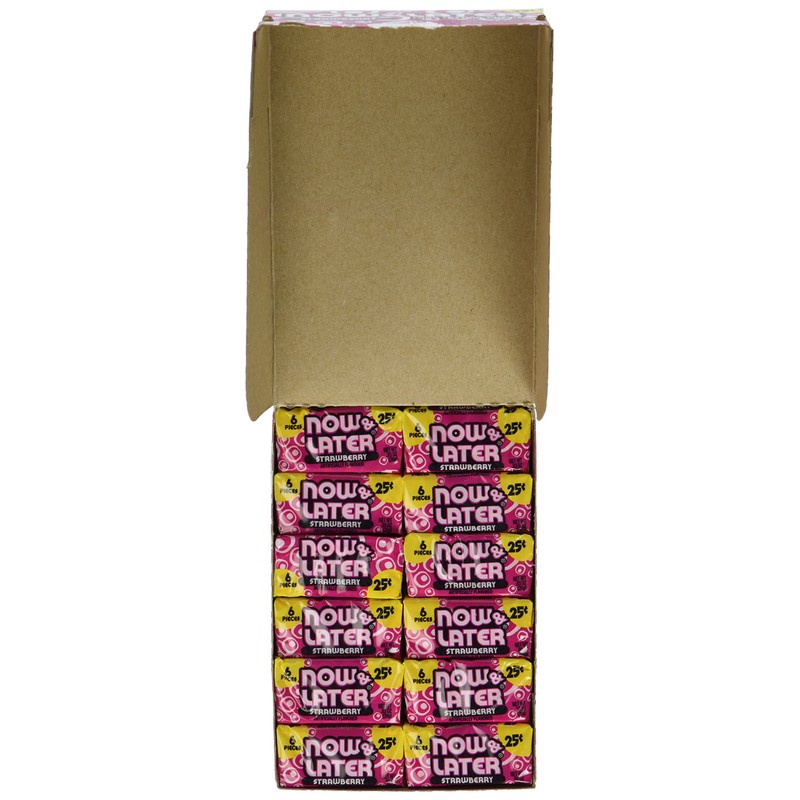 Now and Later Strawberry -6pc (24 pack)