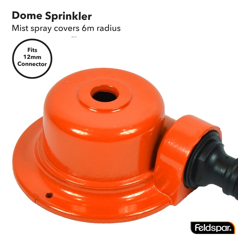 Feldspar Garden Dome Metal Rotating Sprinkler