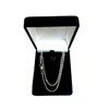 Jewelry Affairs Sterling Silver Rhodium Plated Diamond Cut Rope Chain