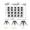 VLuxe Extended False Eyelashes Faux Mink Featherlight Reusable Artificial Eyelashes