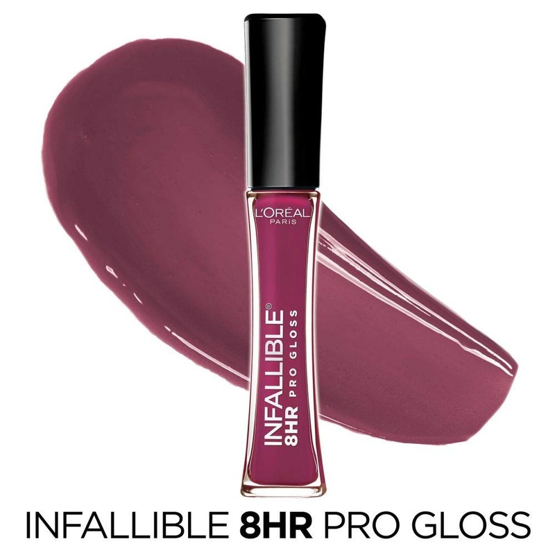 L’Oreal Paris Makeup Infallible 8 Hour Hydrating Lip Gloss, Undeniable
