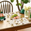 ZCHOMI Easter Bunny Brown Placemats Set of 4, 12x18 Inch