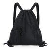 Ninonly Knapsack, Gym Sack, Large Capacity, Waterproof, Lightweight, Foldable, Separate