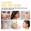 Dyceittdia 2 x gold mask, gold rip-off mask, 24 K