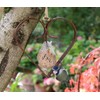 Bird Feeder Heart Fat Ball Holder for Hanging Made of