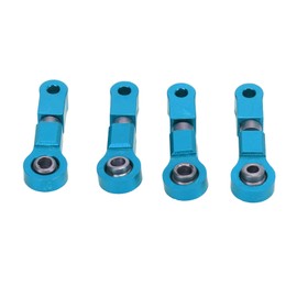 RC Car Upgrade Parts, Aluminum Alloy RC Shock Absorber CVD Drive Shaft Front Rear Steering Cup RC Car Metal Modification Parts for WLtoys K969 1/28 RC Car (Blue)