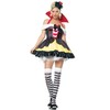 Leg Avenue Leg Ave Women's Queen Of Hearts Costume, Red/Black/Yellow,