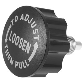 BESPORTBLE Universal Replacement Knob for Fitness Equipment - Weight Bench Pull Pin, Exercise Bike, and Gymnastics Bar Accessory - Black