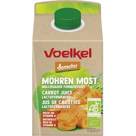 Voelkel Carrot Juice, Milky Sour Fermented (500 ml) - Organic