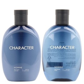 Character (Beauty) LG생활건강 캐릭터 옴므 리파이닝 로션 350ml 1개 LG Household & Health Care Character Homme Refining Lotion 350ml 1 piece
