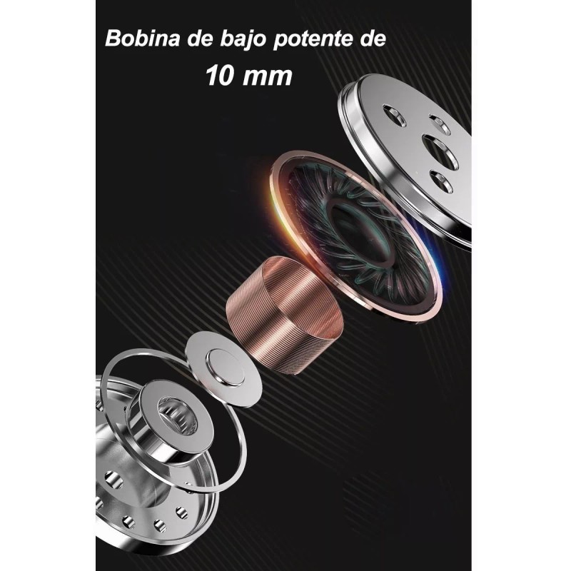 Dolores Audífonos Con Micrófono Monitores Deportes In-ear 3.5 Jack