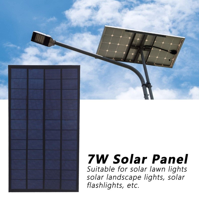 Solar Panel 12 V 7 W Solar Panel Charger Portable