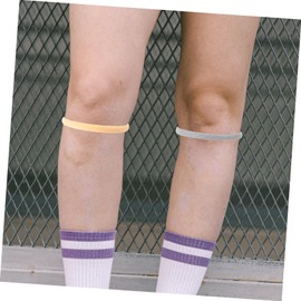 FOMIYES 2pcs Patellar Tendon Support Straps Knee Bands for Basketball Running Sports for Joint Stability Skin Tone Grey