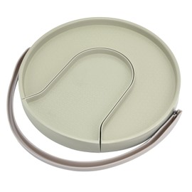 Kitchen Storage Turntable Non Skid Kitchen Spice Beverage Pull Out Organizer Rack for Kitchen Cabinets PantryGreen