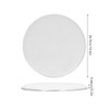 Drum Head 10 Inch Reticulate White Color Sound Deadening Metal