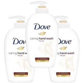 Dove Supreme Silk Beauty Moisturising Cream Hand Wash 250 ml - Pack of 3