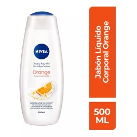 Nivea Jabón Líquido Corporal Nivea Con Esencia De Naranja Y Aceite De Aguacate 500ml
