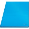 Leitz Notebook, 80 Pages, Hard Cover, Squared, Solid A4