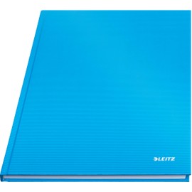 Leitz Notebook, 80 Pages, Hard Cover, Squared, Solid A4