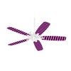 Stripes Pink - Ceiling Fan Skin Kit fits most 42