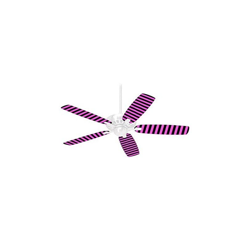 Stripes Pink - Ceiling Fan Skin Kit fits most 42