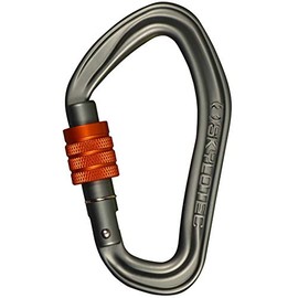 Skylotec Falanx Screw Carabiner, Dark Grey