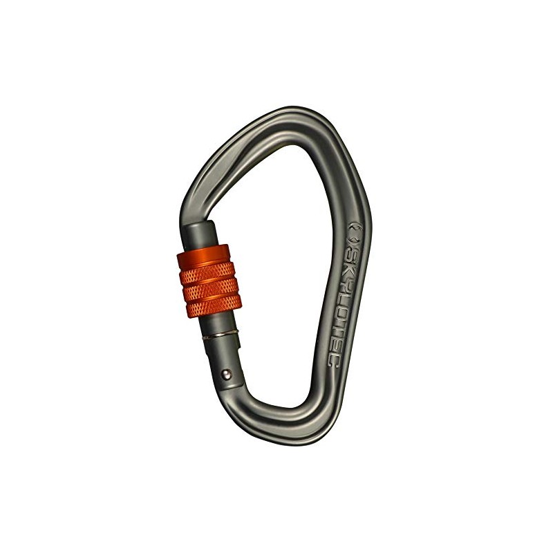 Skylotec Falanx Screw Carabiner, Dark Grey