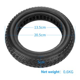 GYL Solid Tire Replacement for Electric Scooter Xiaomi m365 / gotrax gxl V2, 8.5 inches Scooter Wheel's Replacement Explosion-Proof colorful Solid Tire (black 1)