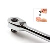 TEKTON 3/8 Inch Drive x 8 Inch Quick-Release Ratchet |