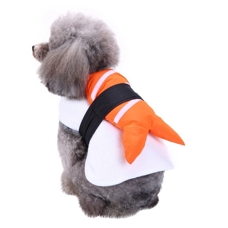 Funny Pet Dog Puppy Sushi Chef Clothes Kimono Cosplay Clothes