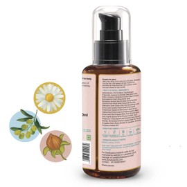 Boho Botanist The Gloss Glow Dry Oil For Body |Lightweight Body Oil for Oily to Very Dry Skin | For a luminous, glowing and nourished skin | Sulphate Free, Paraben Free, Vegan | 100 ml