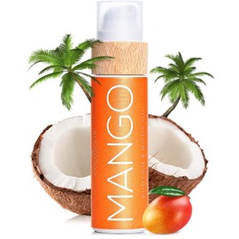 COCOSOLIS Mango Tan Accelerator with Vitamin E, Bio Oil Body Lotion for Natural Tan (200)